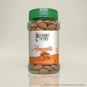 Vedic Span Premium Crunchy Almonds (Roasted Badam) | The Ultimate Snap & Nutty Flavor