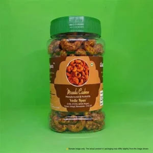 Vedic Span Masala Cashews (Spicy Roasted Kaju) | Crunchy, Bold & Authentic Indian Snack