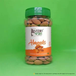 Vedic Span Premium Crunchy Almonds (Roasted Badam) | The Ultimate Snap & Nutty Flavor