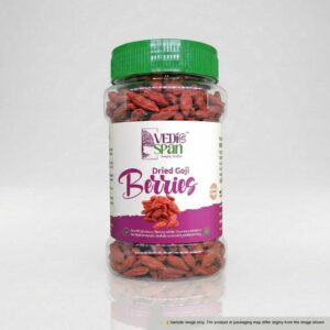Vedic Span Premium Dried Goji Berries (Wolfberries) | Antioxidant Superfood for Immunity & Vision