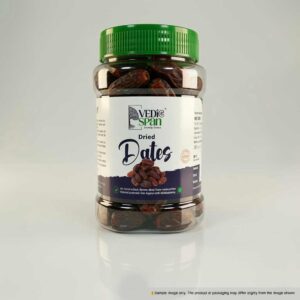 Vedic Span Premium Dried Dates (Khajoor) | Natural Energy Booster & Healthy Sweetener | No Added Sugar or Preservatives
