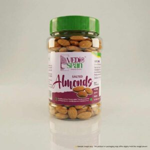 Vedic Span Premium Roasted & Salted Almonds (Namkeen Badam) | The Crunchy, Guilt-Free Savory Snack